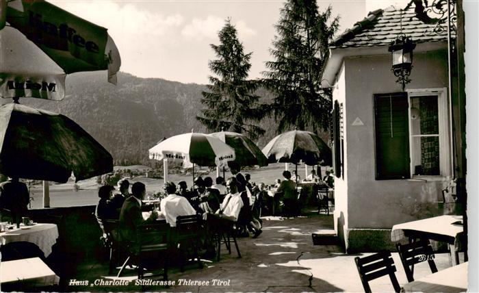 Thiersee Tirol AT Haus Charlotte Suedterrasse