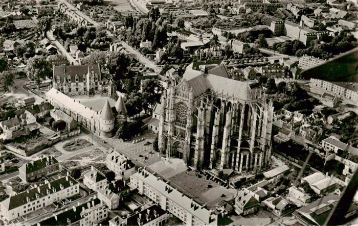 Beauvais  60 Oise La Cathedrale Saint Pierre et Palais de Justice Vue aerienne