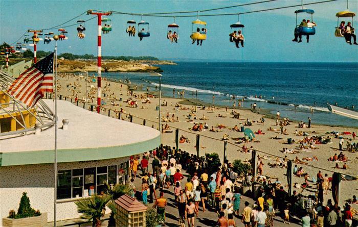 Santa Cruz California USA Strandpartie Gondelbahn