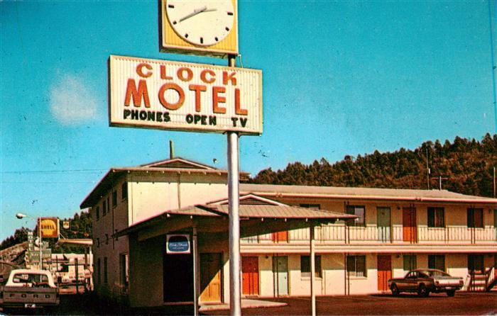 Williams Arizona USA Clock Motel