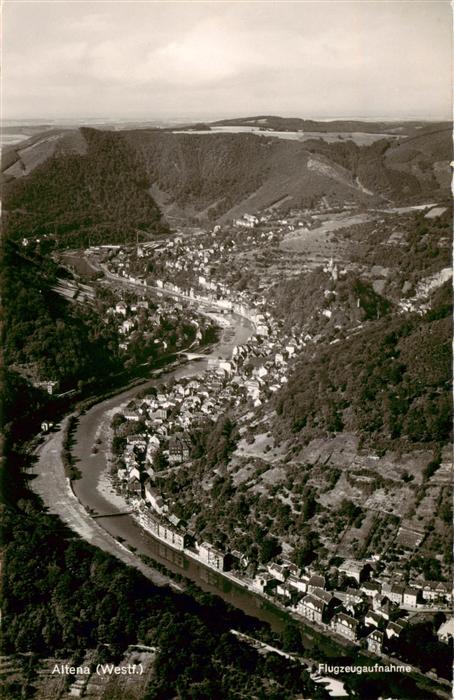 Altena Lenne Fliegeraufnahme