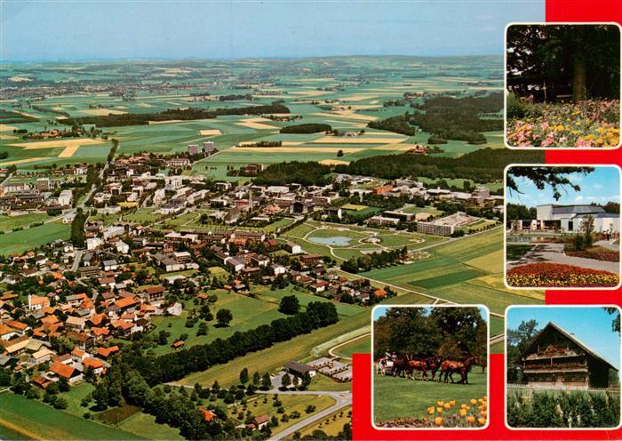 Bad Fuessing Fliegeraufnahme Teilansichten