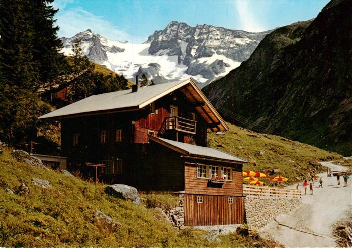 Mayrhofen Zillertal AT Alpengasthaus Gruene Wand Huette