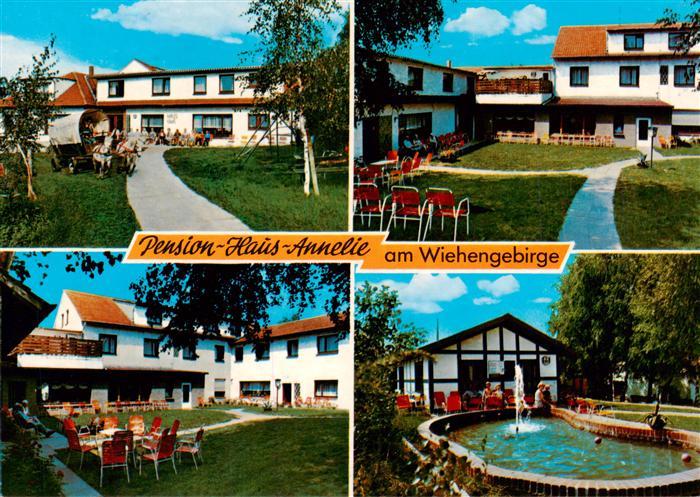 Heddinghausen Broel Pension Haus Annelie Gartenterrasse Brunnen