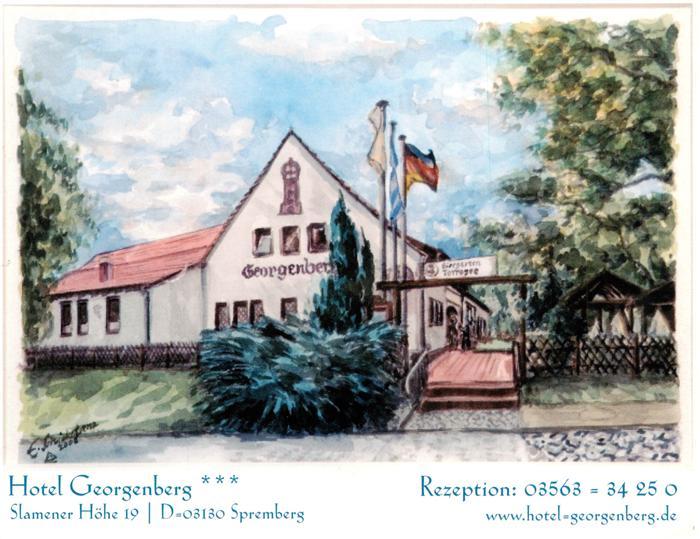 Spremberg Niederlausitz Hotel Georgenberg Illustration