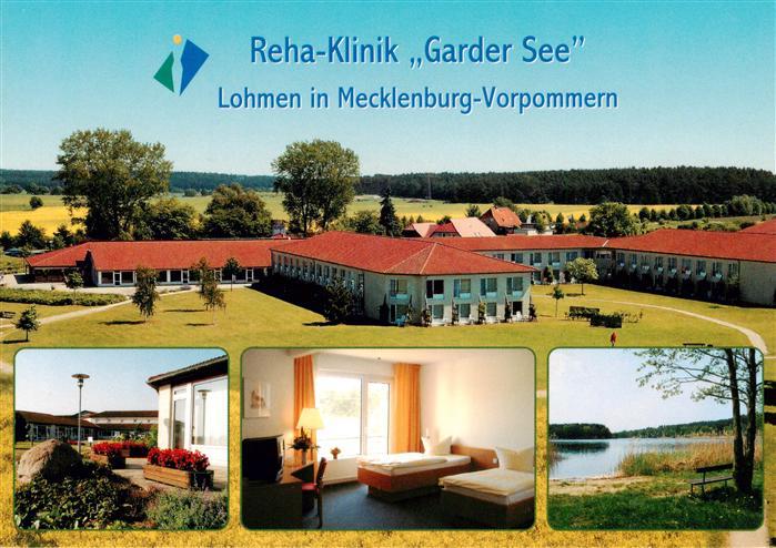Lohmen Guestrow Reha Klinik Garder See Zimmer Seepartie