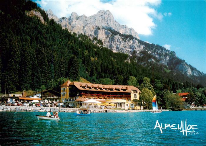 Haller Haldensee Tirol AT Alpenhof Am See Hotel