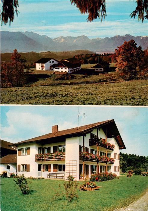 Murnau Staffelsee Pension Woermann Panorama
