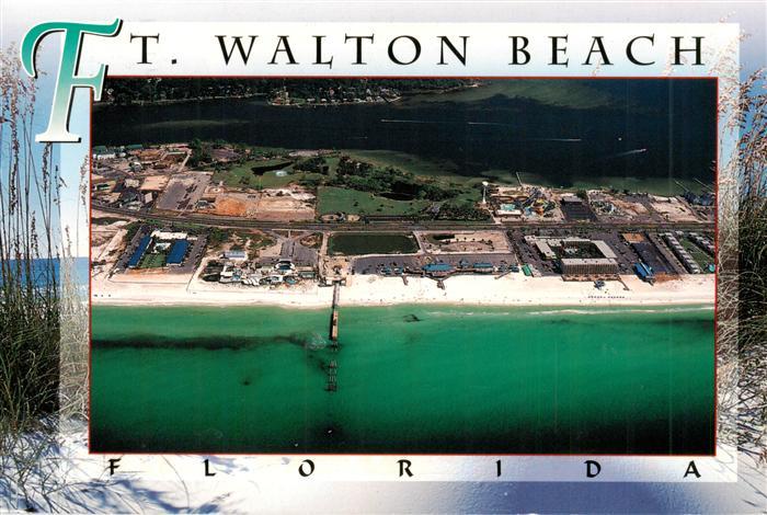 Fort Walton Beach Florida USA Fliegeraufnahme