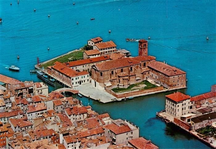 Chioggia IT Isola San Domenico Fliegeraufnahme