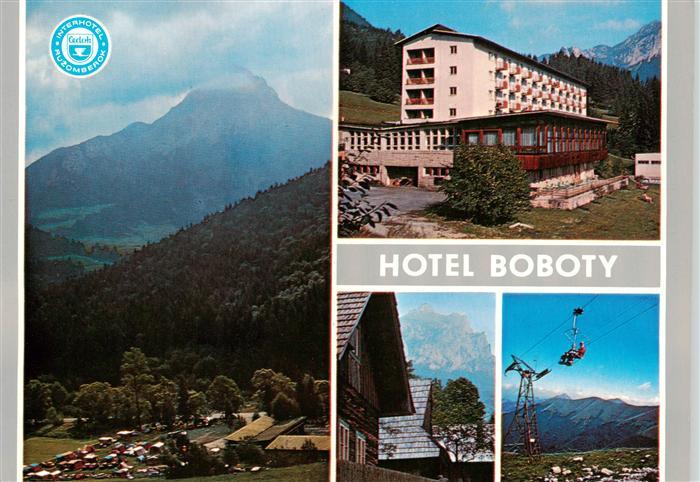 Mala Fatra Kleine Fatra SK Autocamping Hotel Boboty Ludova architektura v Stefan