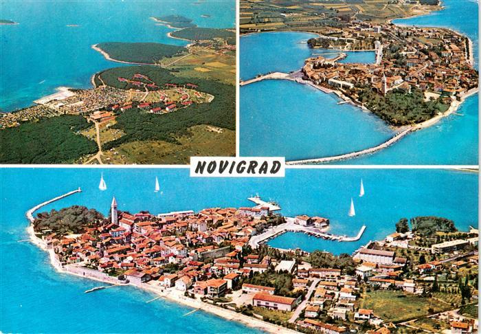 Novigrad Croatia Fliegeraufnahmen