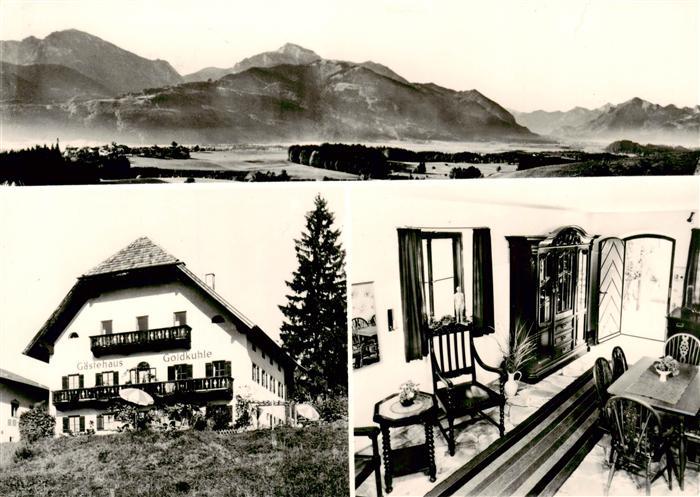 Holzhausen Bernhaupten Panorama Gaestehaus Goldkuhle Gaststube