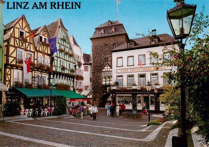 Linz Rhein Burgplatz