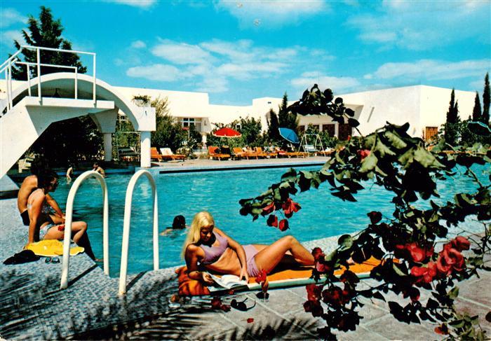 Hammamet Tunesie Hotel Les Orangers Swimming Pool