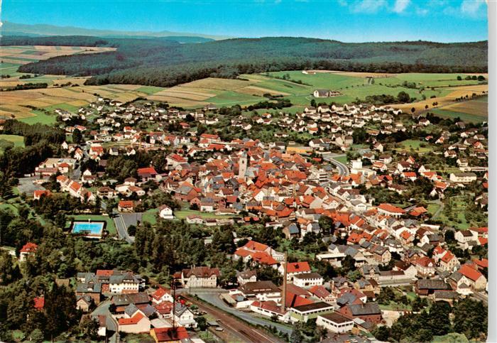 Neukirchen Knuellgebirge Panorama Kneipp- und Luftkurort