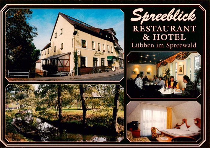 Luebben Spreewald Restaurant Hotel Spreeblick Natur