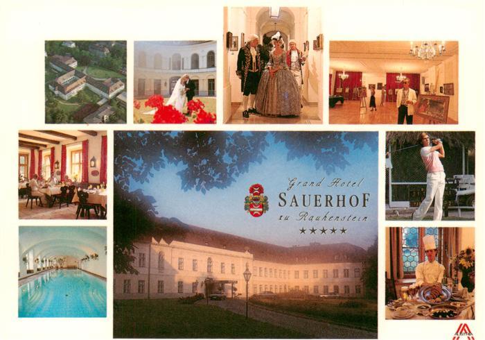 Baden Wien Grand Hotel Sauerhof zu Rauenstein Restaurant Hallenbad Golf