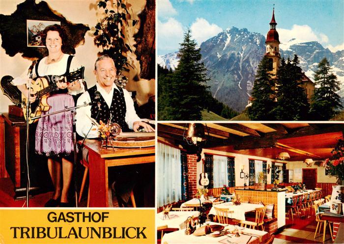 Obernberg Brenner Tirol AT Gasthof Tribulaunblick Gastraum Hausmusik Bergkapelle
