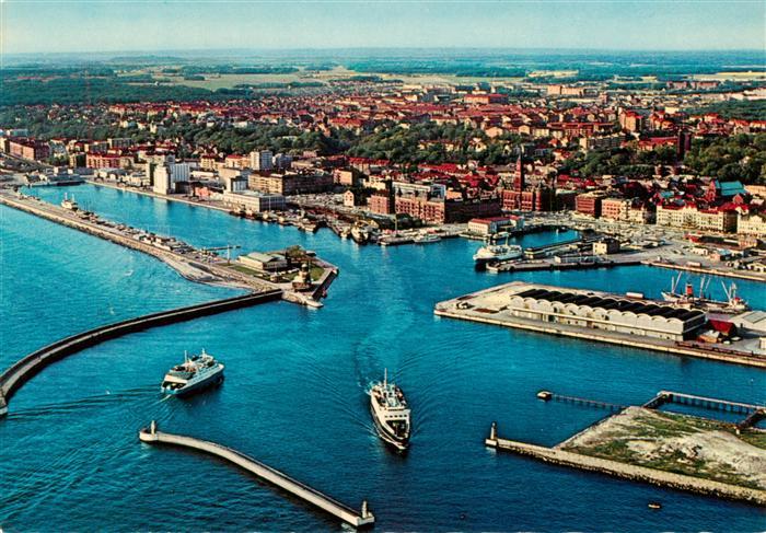 Helsingborg Haelsingborg Sweden Fliegeraufnahme