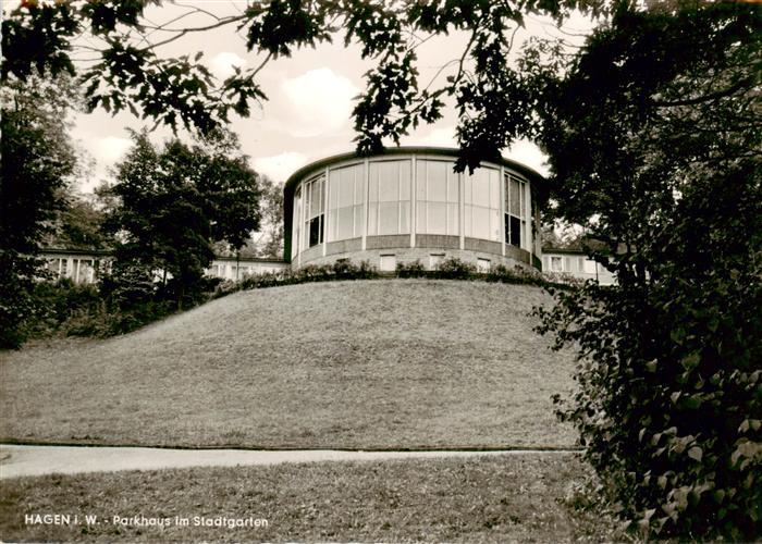 Hagen Westfalen Parkhaus im Stadtgarten