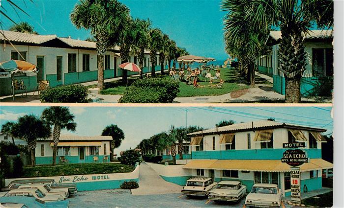 Daytona Beach Florida USA Sea Echo Motel