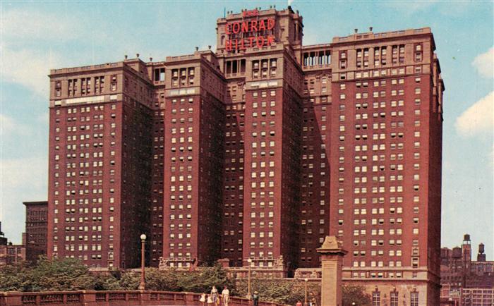 Chicago Illinois The Conrad Hilton Hotel
