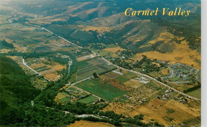 Carmel California USA Carmel Valley Fliegeraufnahme