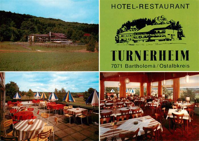 Bartholomae Hotel Restaurant Turnerheim Terrasse Gastraum