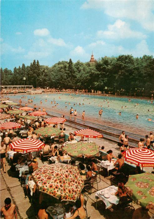 Budapest HU Margareteninsel Palatinus Strandbad