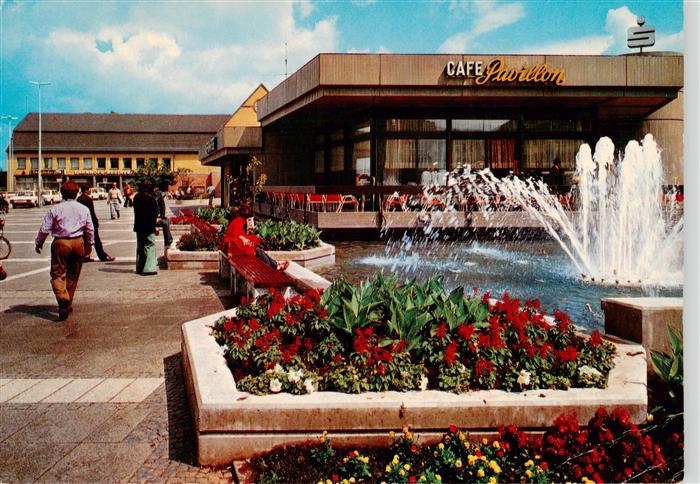 Bad Kreuznach Bahnhofsvorplatz Cafe Pavillon