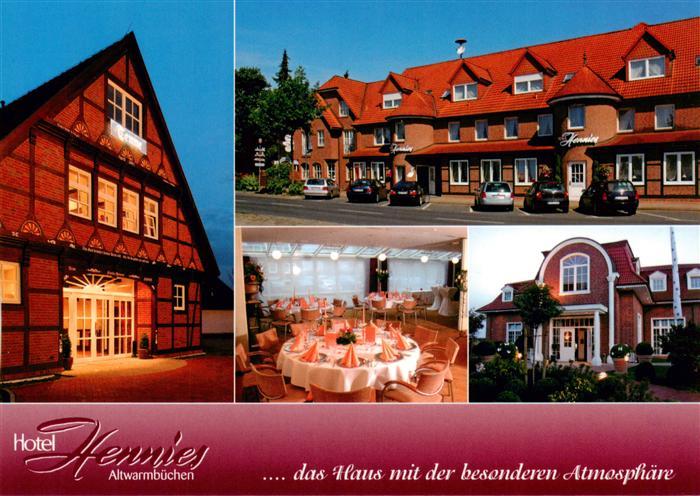 Altwarmbuechen Hotel Hennies Gaststube Eingang