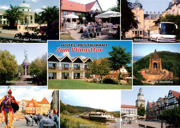 Friedrichswald Rinteln Bad Pyrmont Hotel Restaurant Zum Pfingsttor Bueckeburg He
