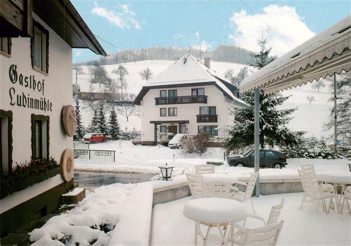 Freiamt Emmendingen BW Hotel Ludinmuehle Winterpartie