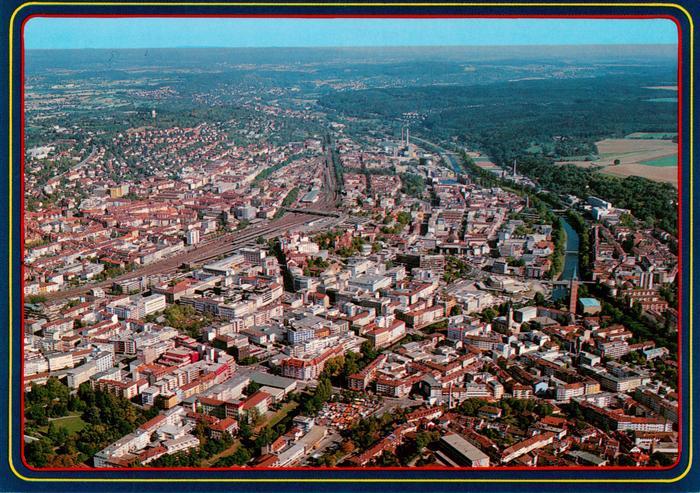 Pforzheim Fliegeraufnahme