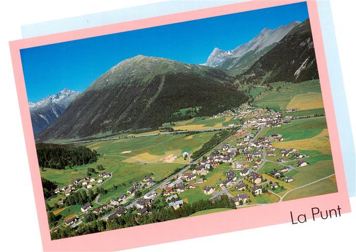 La Punt-Chamues-ch Fliegeraufnahme