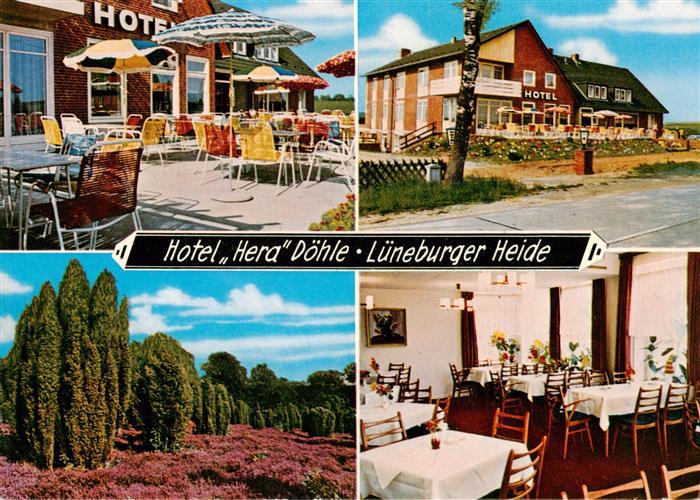 Doehle Hotel Restaurant Hera Gastraum Terrasse Lueneburger Heide
