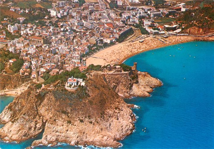 Tossa de Mar ES Fliegeraufnahme