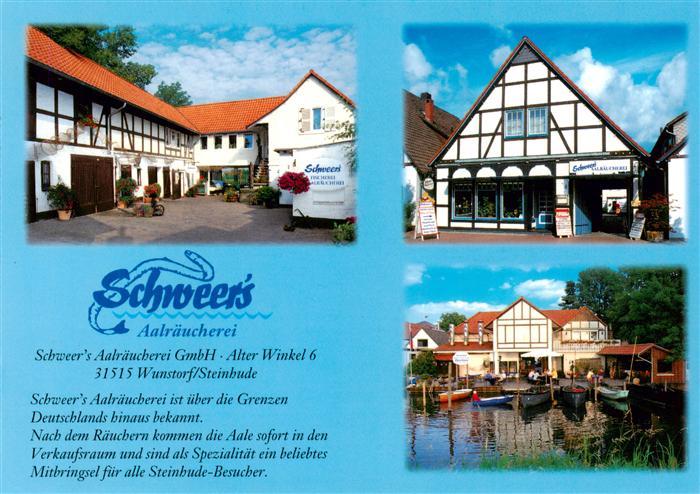 Wunstorf Schweers Aalraeucherei Bootsliegeplatz