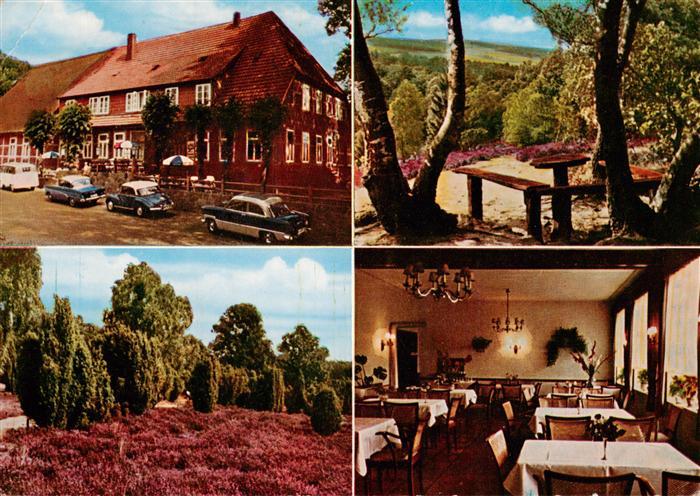 Egestorf Nordheide Hotel und Gasthof Zu den 8 Linden Gaststube Heidelandschaft