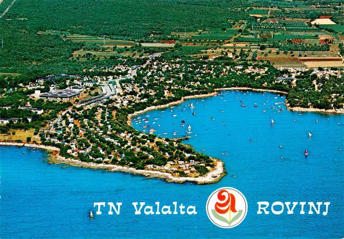 Rovinj Rovigno Istrien Croatia TN Valalta Fliegeraufnahme