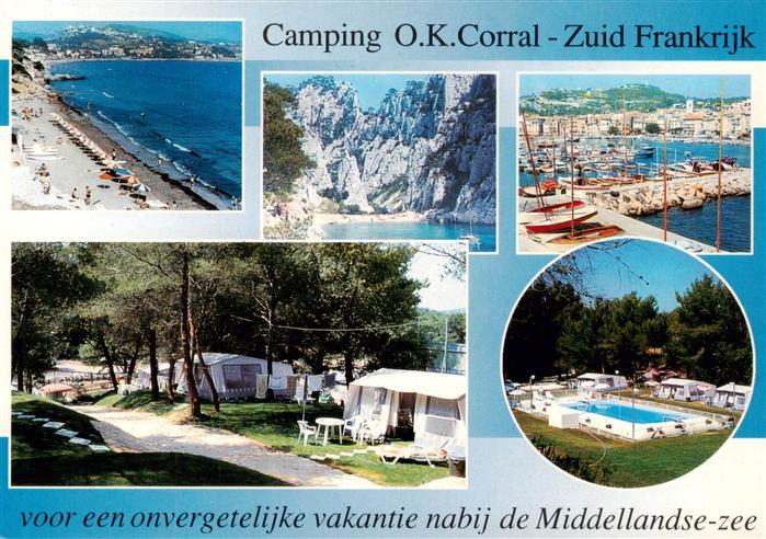 Cuges-les-Pins 13 Bouches-du-Rhone Camping OK Corral Zuid Frankrijk Strand Yacht