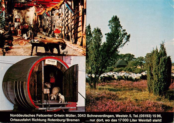 Schneverdingen Norddt Fellcenter Ortwin Mueller Grosses Fass Heidelandschaften m