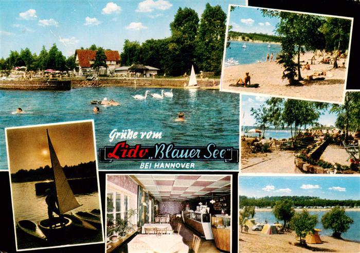 Garbsen Lido Blauer See Autobahnraststaette Gastraum Strandpartien