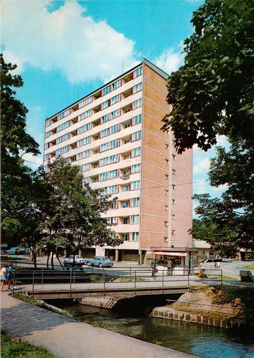 Klodzko Glatz PL Wiezowiec przy ulicy Daszynskiego