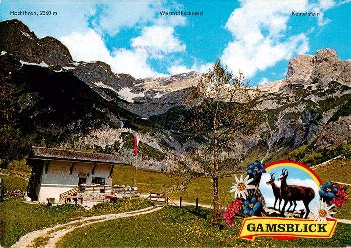 Werfenweng AT Berggasthaus Gamsblick Jausenstation