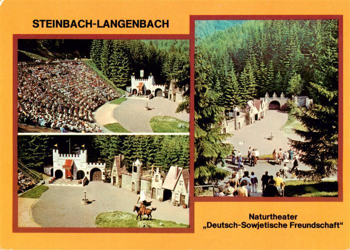 Steinbach Langenbach Schleusegrund Naturtheater der DSF Schauspielauffuehrungen