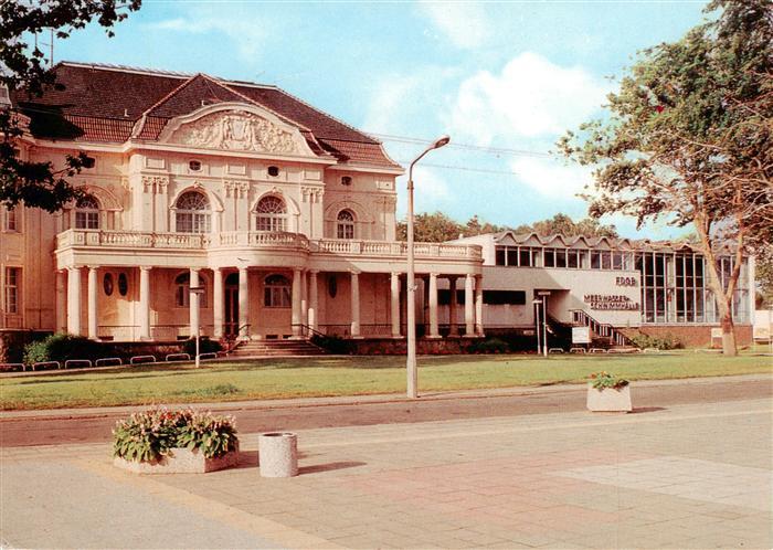 Kuehlungsborn Ostseebad FDGB Meerwasserschwimmhalle