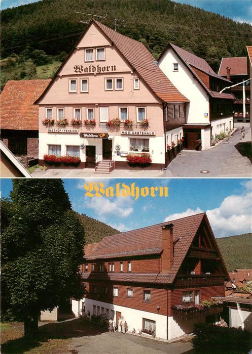 Calmbach Enz Gasthof Pension Waldhorn mit Gaestehaus