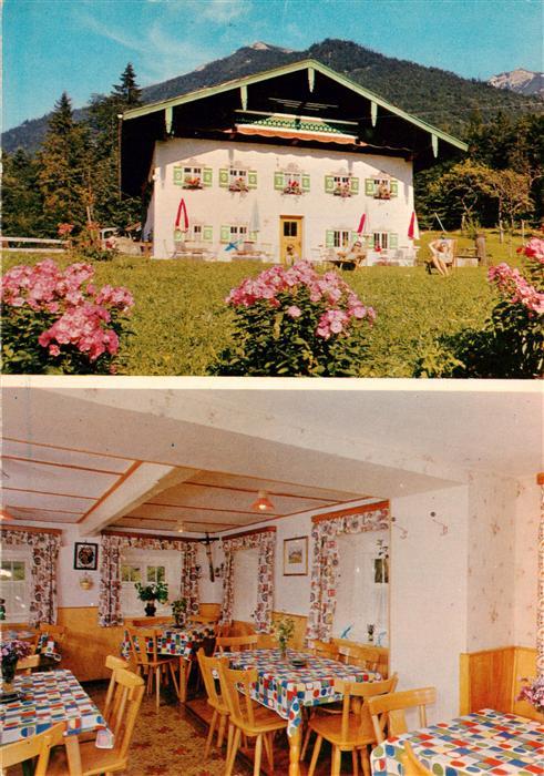 Grattenbach Pension Cafe Riedbichl Gaststube